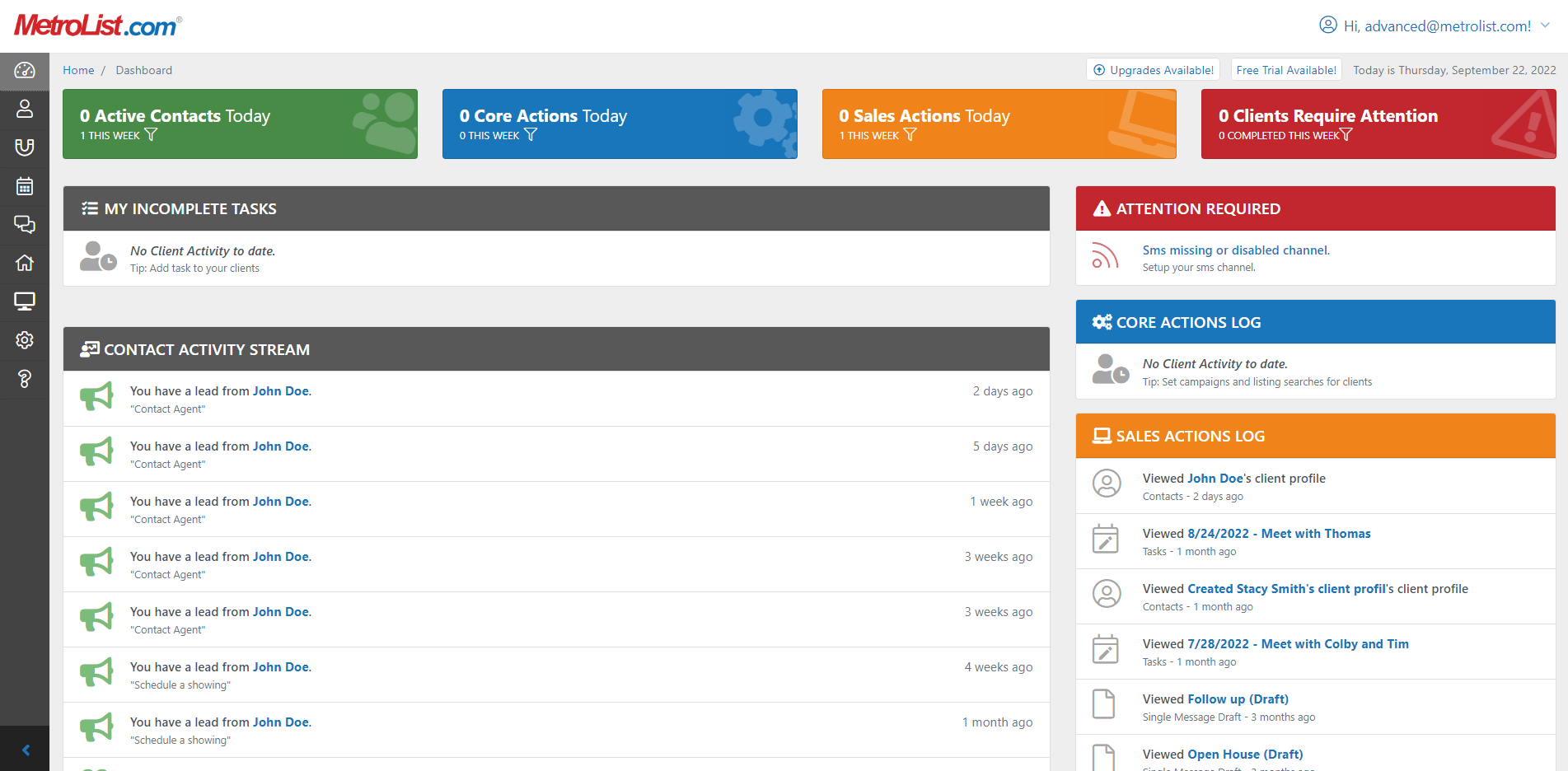 Get Started With Your Advanced Package